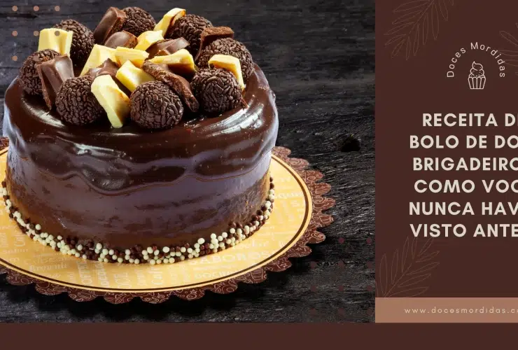 Bolo de Dois Brigadeiros