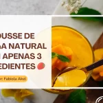 Mousse de Manga Natural com Apenas 3 Ingredientes ????✨