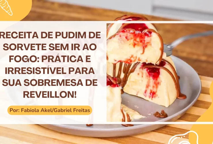Pudim de Sorvete Sem Ir ao Fogo