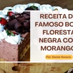 Bolo Floresta Negra com Morango