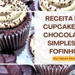 Receita de Cupcake de Chocolate Simples e Fofinho