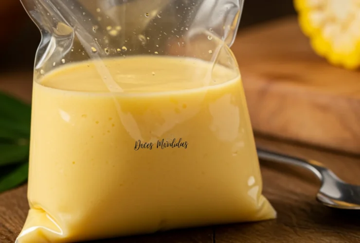 Receita de pamonha doce no saquinho com milho de latinha