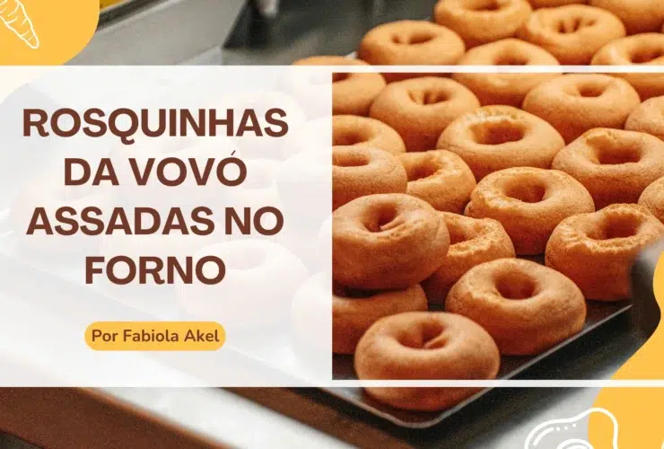 Rosquinhas da Vovó Assadas no Forno